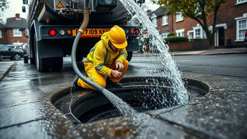 Drainage services in Erith